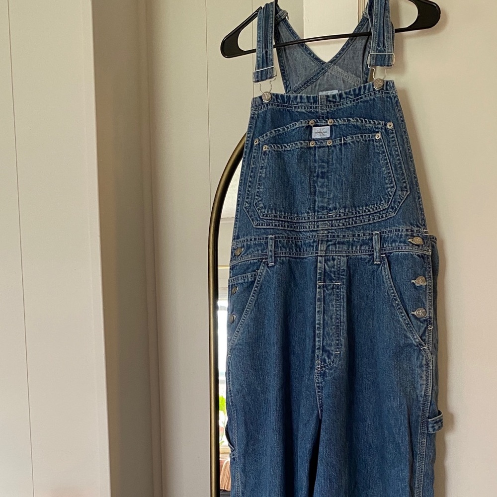 Calvin Klein Jeans Vintage Denim Overalls